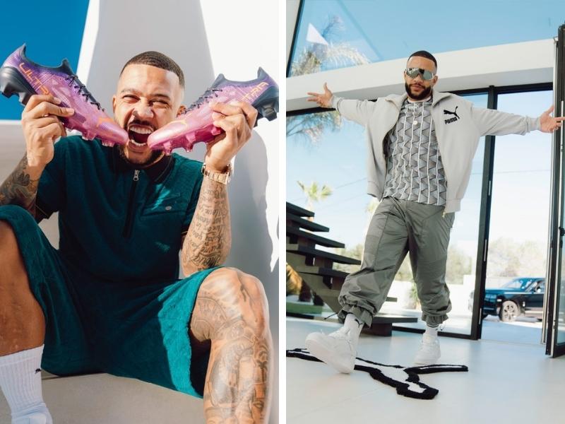 PUMA công bố Memphis Depay trở thành đại sứ toàn cầu mới